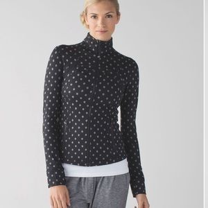 Lululemon Define Jacket in Ghost Dot - Like-New!
